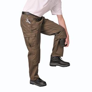 Action Work Trousers Olive Green 42
